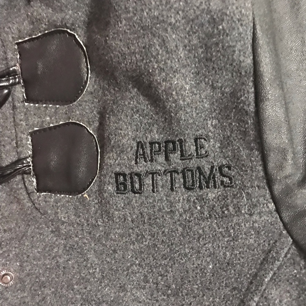Gray apple bottom jacket